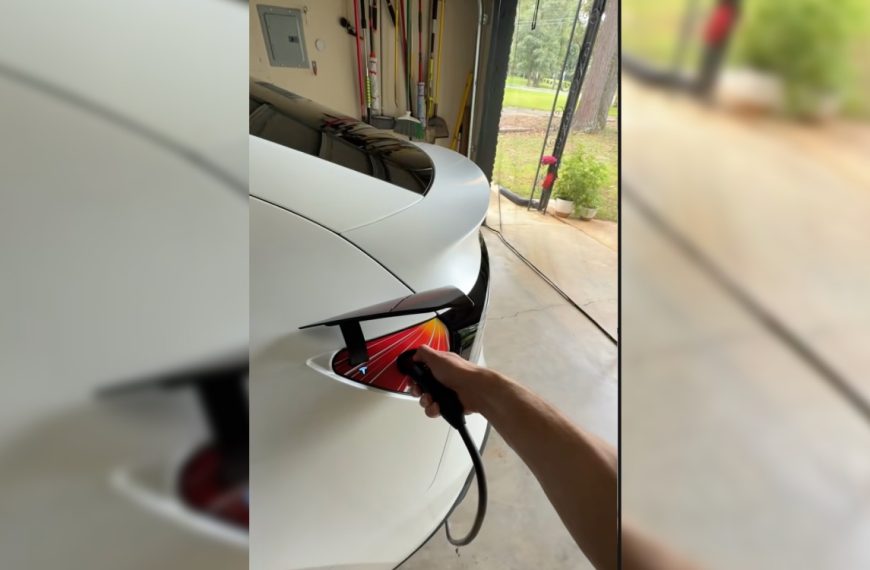 Votre Tesla cache une surprise colorée quand vous la rechargez, voici comment l’activer