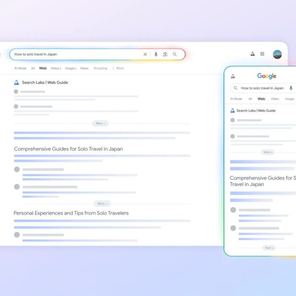 Google bouleverse encore vos résultats de recherche avec « Web Guide »