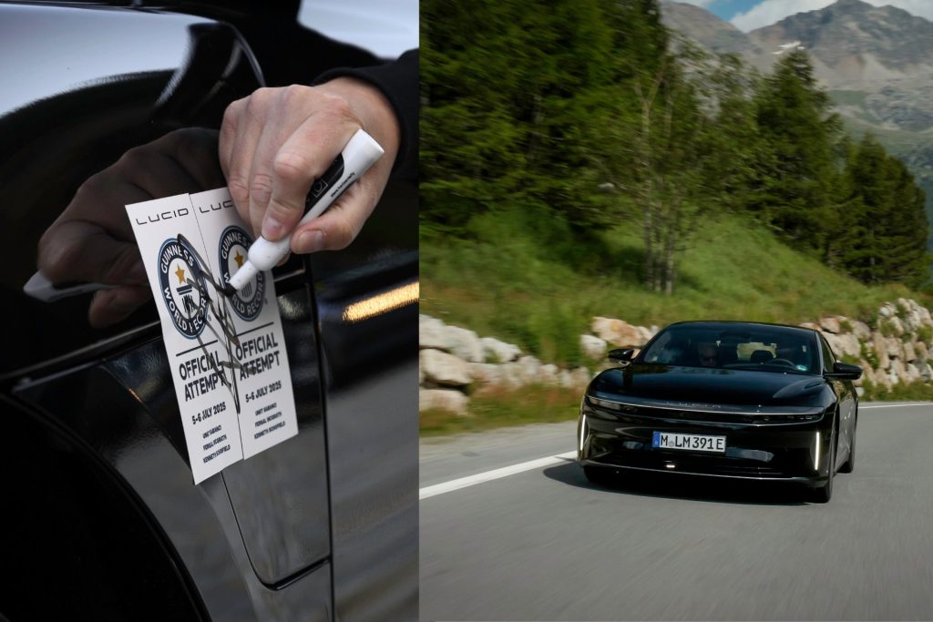 Record : comment Lucid a-t-il atteint 1205 km d’autonomie en voiture électrique ?