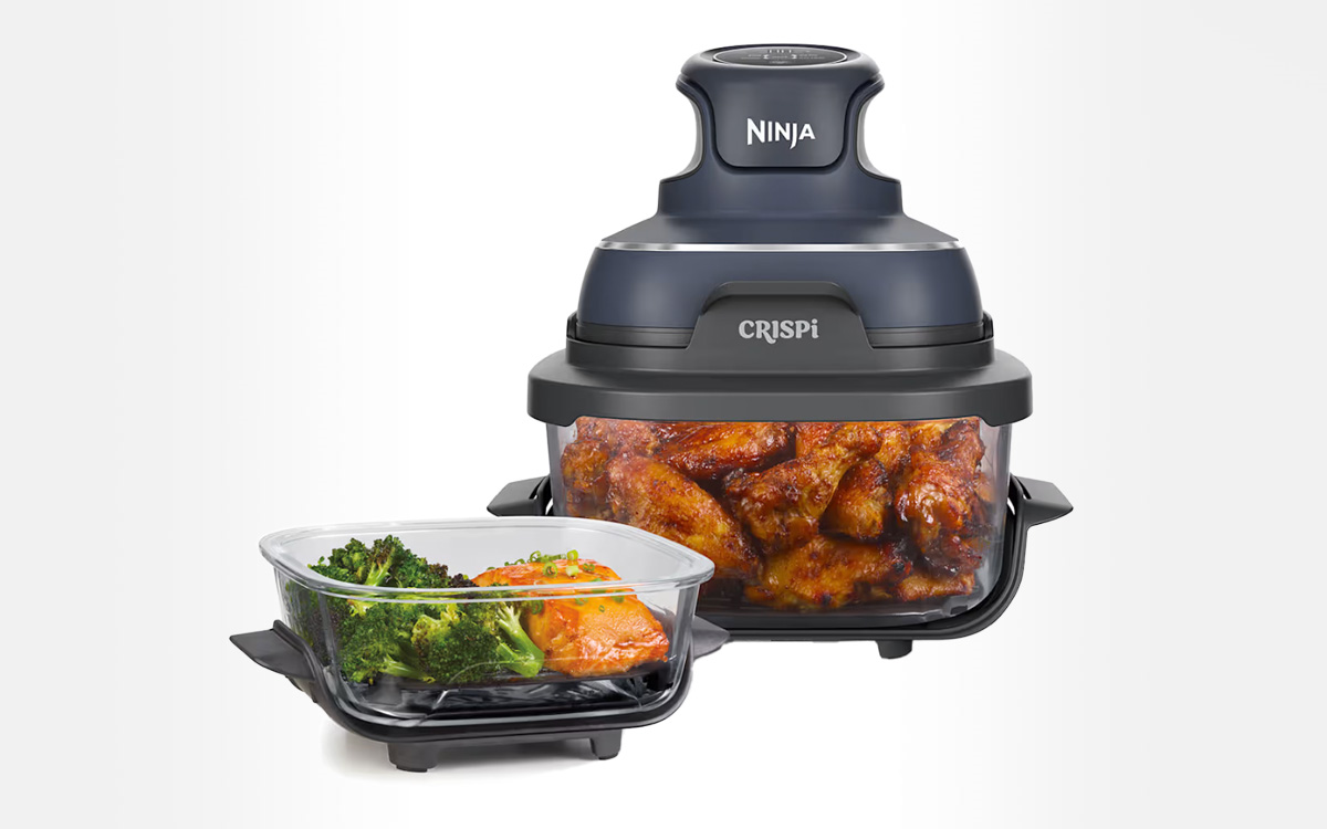 Ninja CRISPi Cyber Space : ce nouvel AirFryer 4-en-1 en verre peut s’emporter partout !