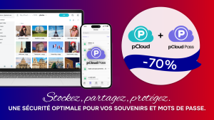 Stockage à vie + gestionnaire de mots de passe à -70% : l’offre choc de pCloud jusqu’au 15 juillet