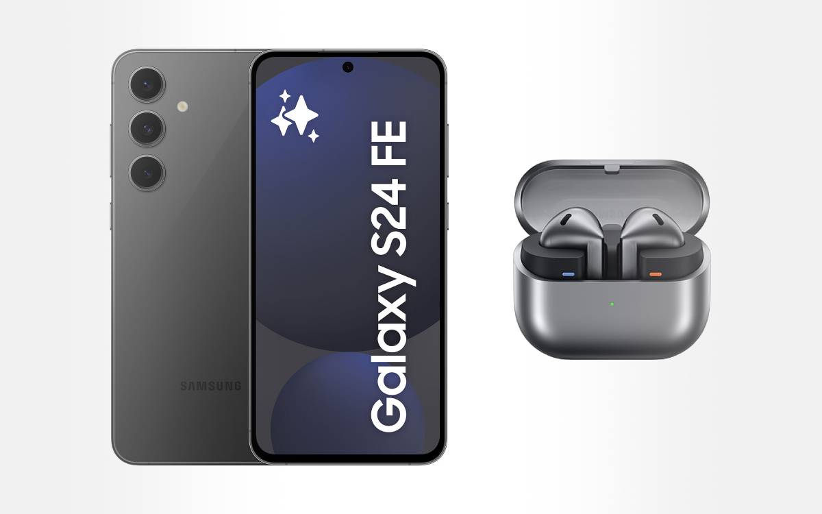 Samsung propose une jolie réduction sur le smartphone Galaxy S24 FE et offre des écouteurs Galaxy Buds 3
