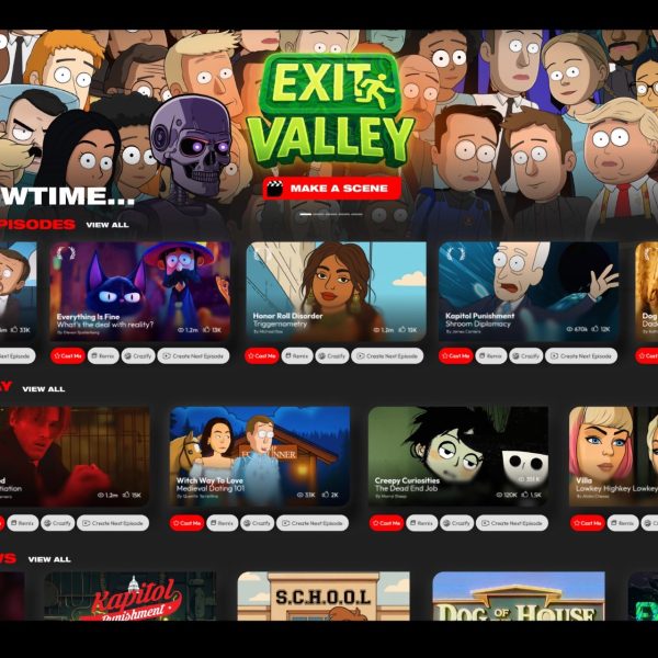 Showrunner, le premier service de streaming où les spectateurs créent leurs séries avec l’IA