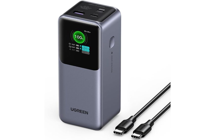 Cette batterie externe Ugreen 20000mAh 130W est à -40%, et elle charge aussi votre Mac