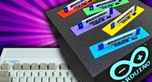 Disk Fight – Un jeu de la taupe avec des vraies disquettes qui sautent partout