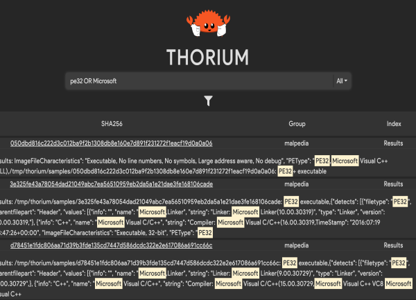 La CISA lance Thorium un outil open source d'analyse de malware