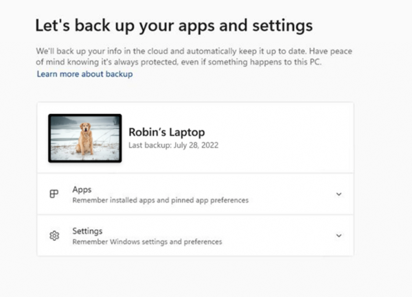 Avec Backup for Organizations, Microsoft facilite la migration vers Windows 11