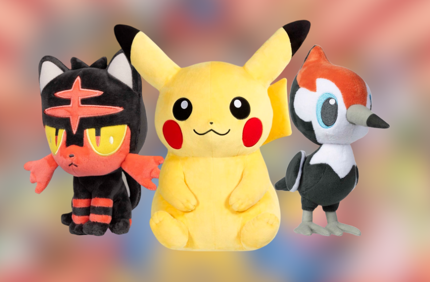 Ces peluches Pokémon sont atrocement mignonnes et vous ne pouvez pas passer à côté !