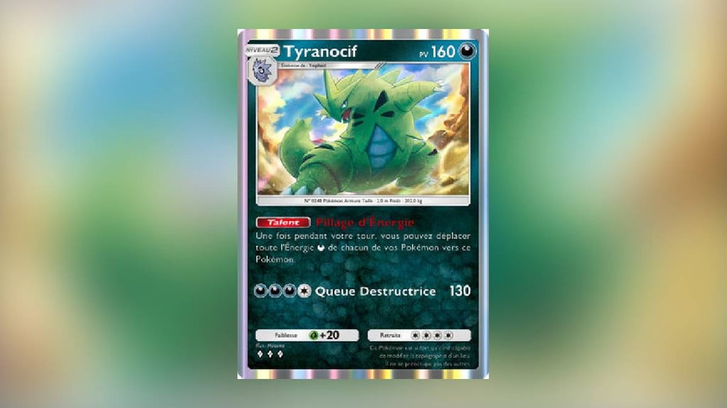 Deck Tyranocif Pokémon Pocket : la liste complète des cartes et comment le jouer