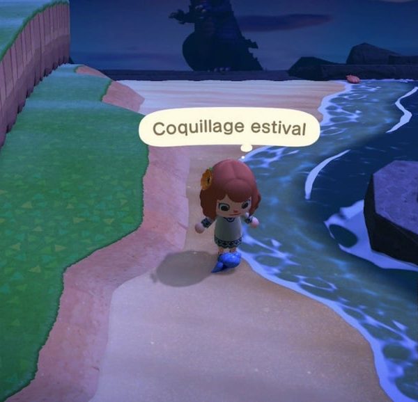 Coquillage estival Animal Crossing New Horizons : où trouver les coquillages bleus et à quoi servent-ils ?