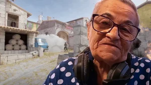 Elle a 76 ans et est bien meilleure que vous sur les FPS, elle peut vous éliminer en une moins d'une seconde…