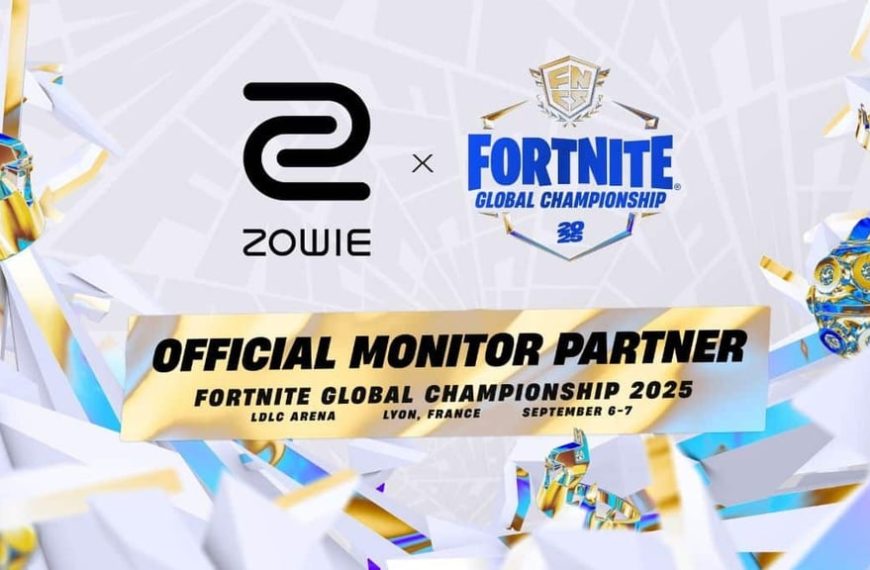 Fortnite Global Championship 2025 accueille ZOWIE comme partenaire officiel