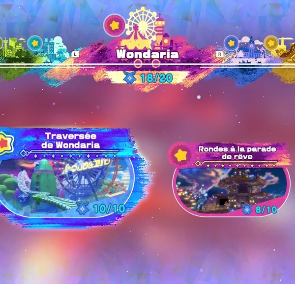 Wondaria Kirby au Pays des étoiles filantes : toutes les astralées du monde 3