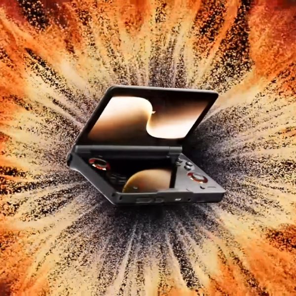 Cette console dans le style d’une Nintendo DS est là pour nous ruiner