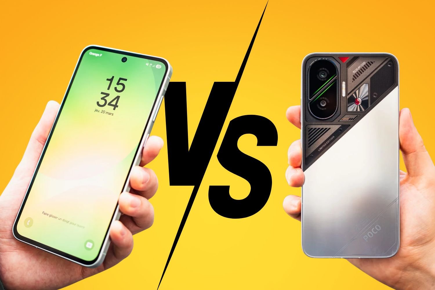 Samsung Galaxy A56 vs Poco F7 : l’un des deux est le meilleur smartphone de milieu de gamme de 2025
