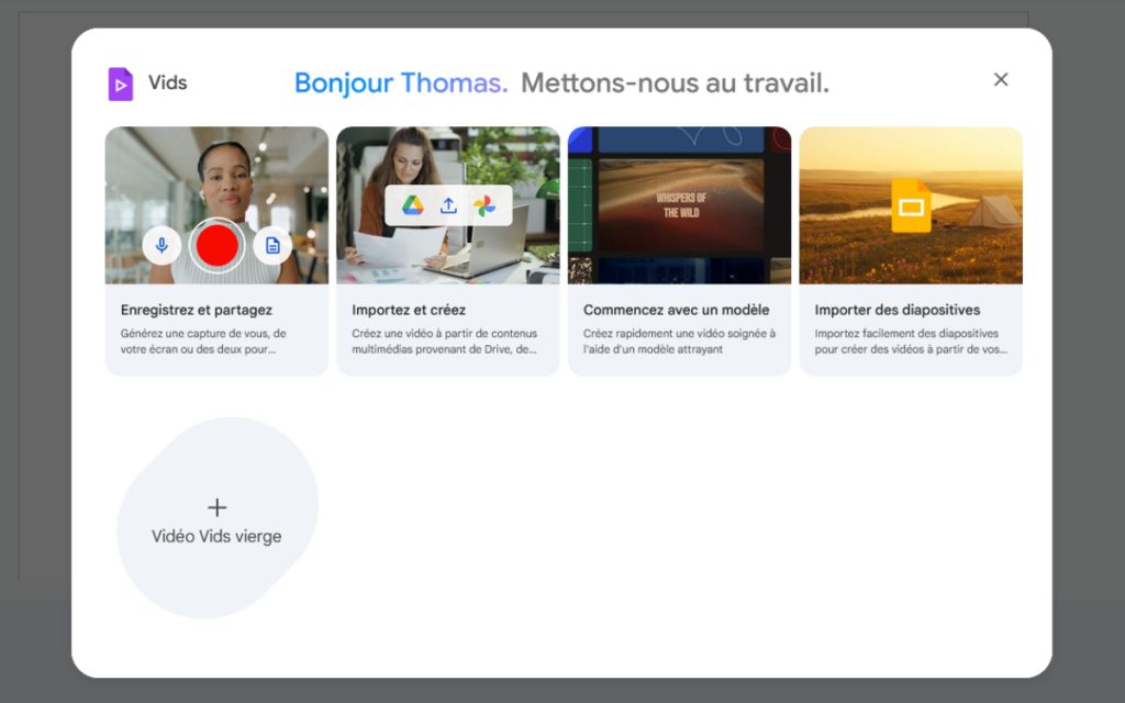 Google Vids devient gratuit, à vous la création de vidéos sans effort