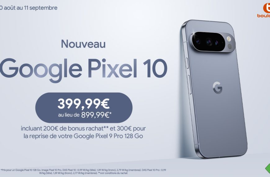Le Google Pixel 10 débarque : IA boostée, photo révolutionnaire… Et un prix de lancement fou