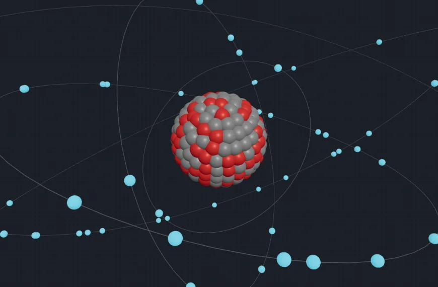 Explorez la structure des atomes en 3D directement en ligne