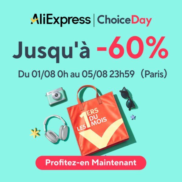 Choice Day AliExpress : Google, POCO ou Samsung, des smartphones à prix jamais vus jusqu’au 5 août !
