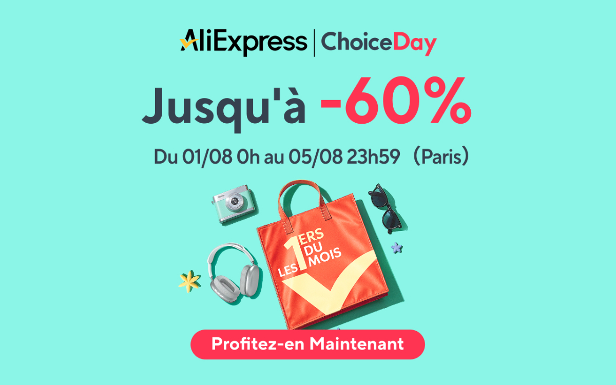Choice Day AliExpress : Google, POCO ou Samsung, des smartphones à prix jamais vus jusqu’au 5 août !