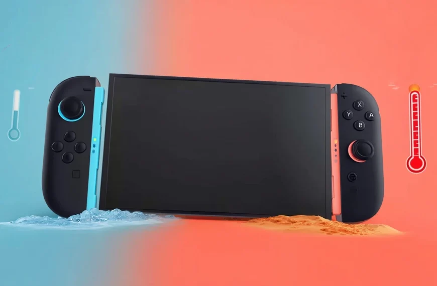 Nintendo Switch 2 – La console qui fond à 35°C comme un esquimau au soleil