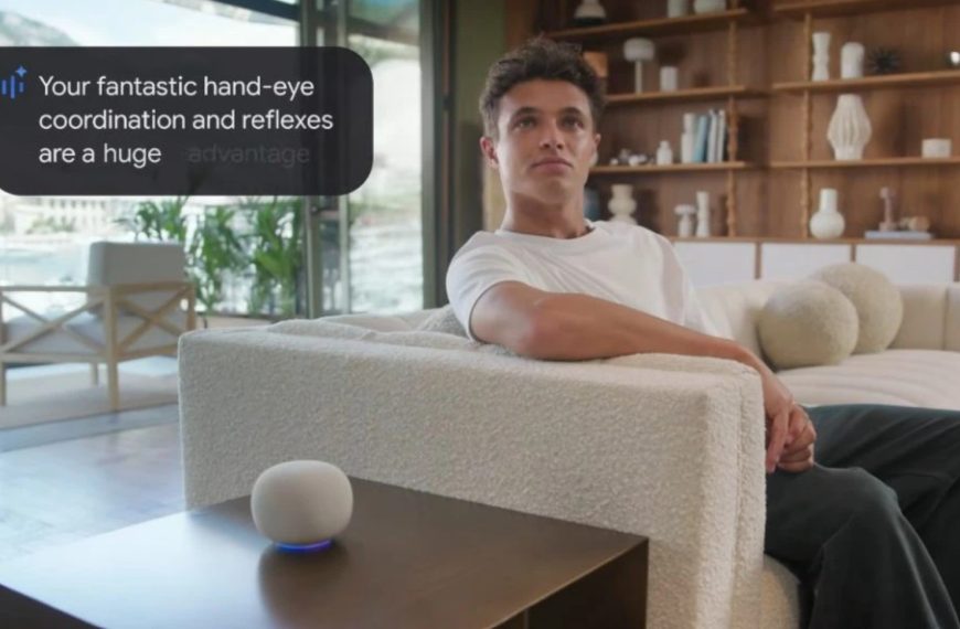 On en sait plus sur la nouvelle enceinte connectée de Google, propulsée par Gemini évidemment