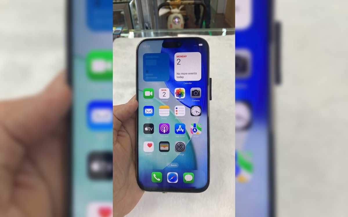 Cet iPhone 17 Pro aurait dû cacher son horloge pour ne pas se faire griller