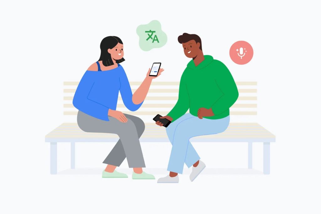 L’app Google Traduction traduit les conversations en temps réel