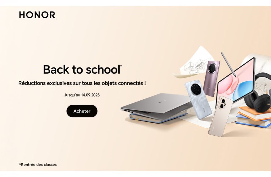 Avant le lancement choc du HONOR Magic V5, HONOR enflamme la rentrée avec ces promos !