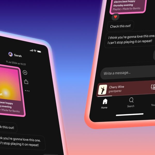 Spotify ajoute une messagerie dans son application