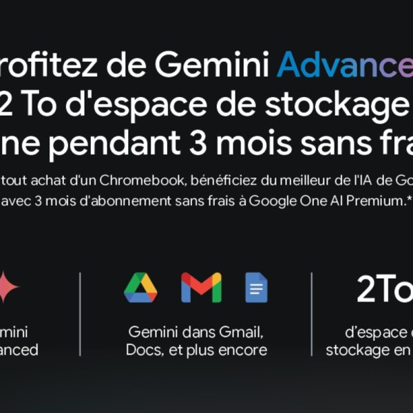 Trois mois d’IA Google gratuits avec ce PC portable, ça vaut le coup d’œil chez Darty !