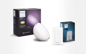 La lampe connectée Philips HUE W&C Go est à prix cassé avec la télécommande offerte !