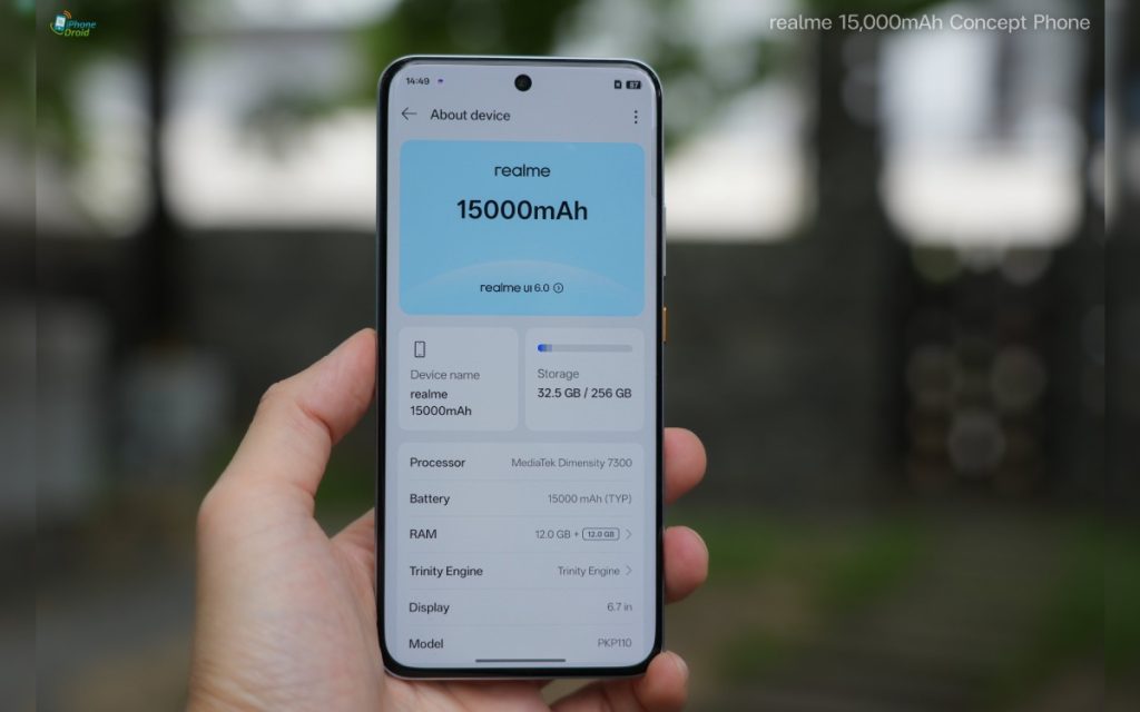 Ce smartphone cache une batterie monstrueuse de 15 000 mAh dans un format étonnamment fin