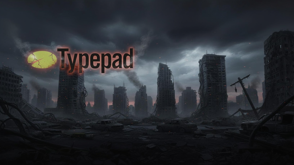 La fin de Typepad – Encore un morceau du web 2.0 qui s'effondre