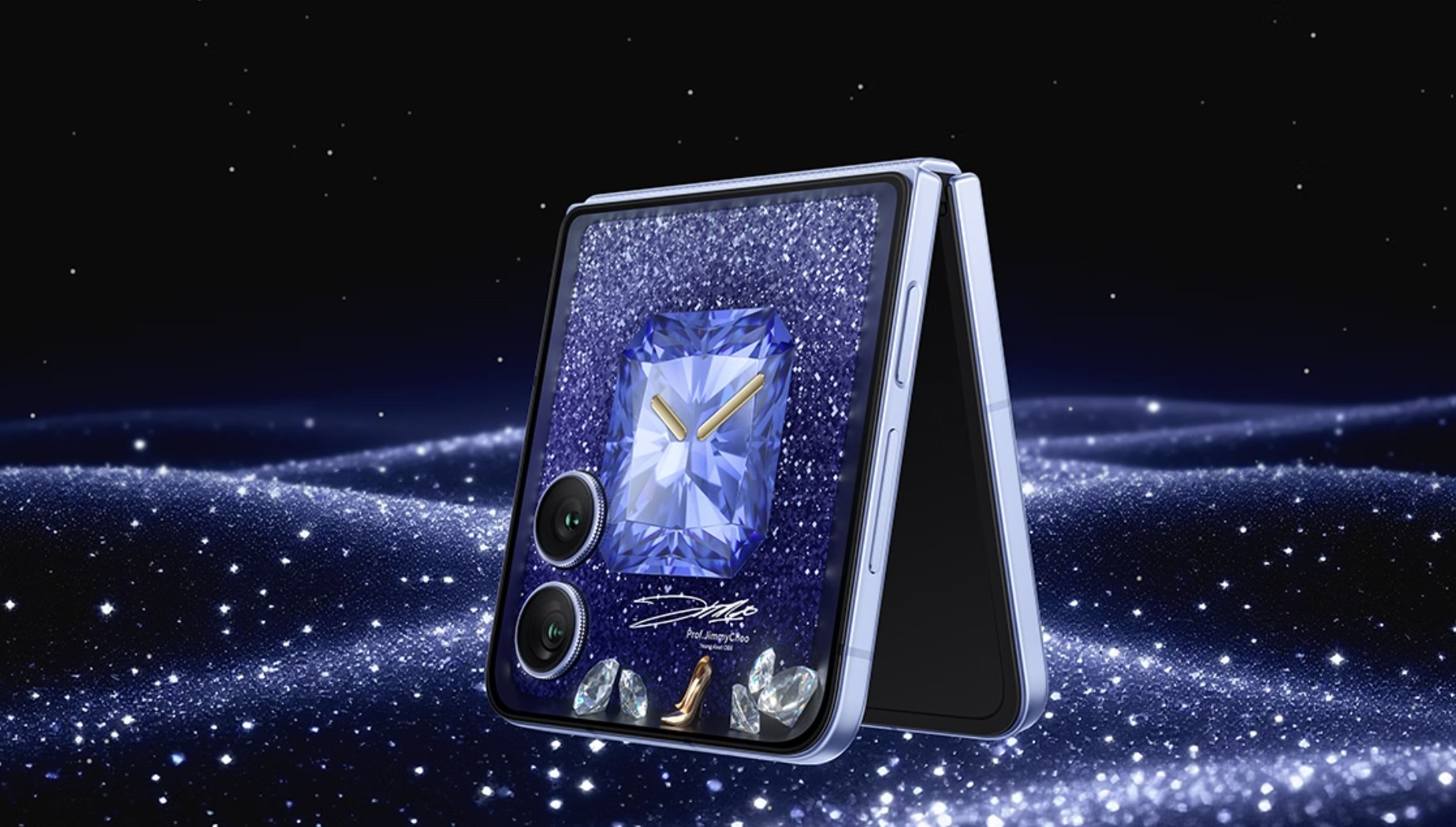 Oubliez la sobriété : ce smartphone pliable d’Honor brille de mille feux