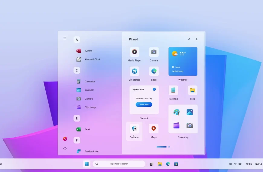 Windows 12.2 – Un designer revisite l'OS de Microsoft avec une bonne dose de nostalgie
