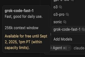 Avec Grok Code Fast, xAI s'invite chez les agents IA de codage