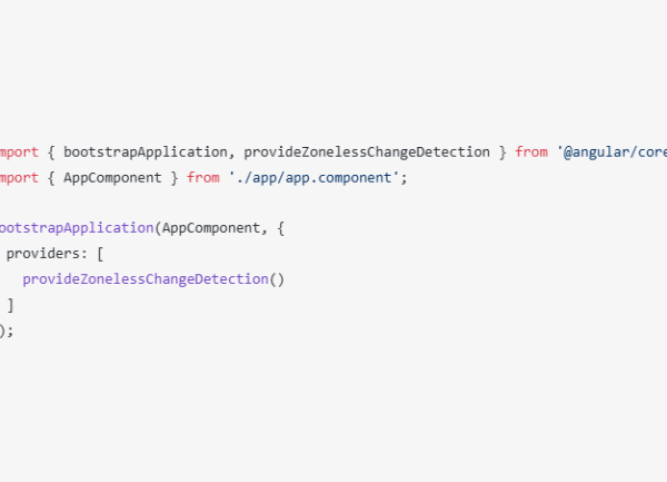 API zoneless et serveur MCP au menu d'Angular 20.2