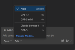 Sélection des LLM et sécurité des agents au menu de VS Code 1.104
