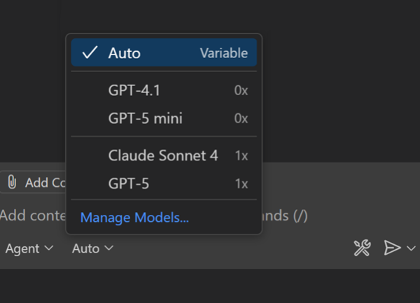 Sélection des LLM et sécurité des agents au menu de VS Code 1.104