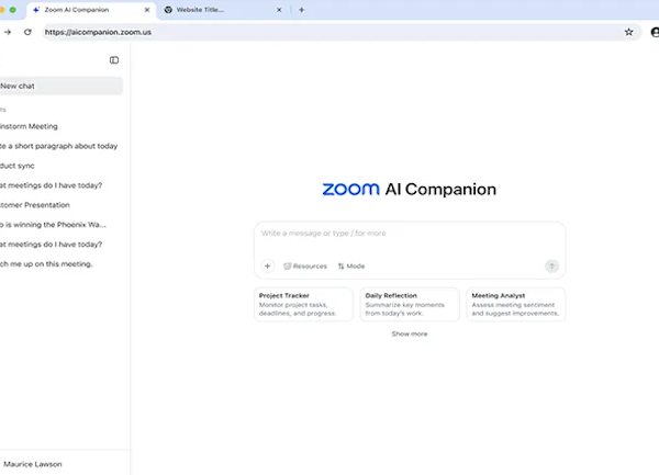 L'assistant IA de Zoom, Companion, fait le tri dans les réunions