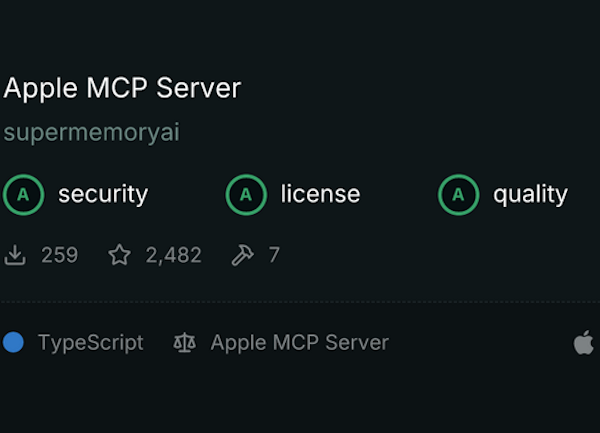 Apple travaille sur le support de MCP