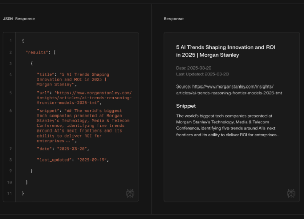 Pour aider les développeurs, Perplexity lance une API de recherche