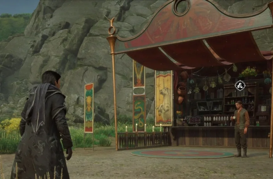 Marchand itinérant Hogwarts Legacy : où tous les trouver et que proposent-ils ?