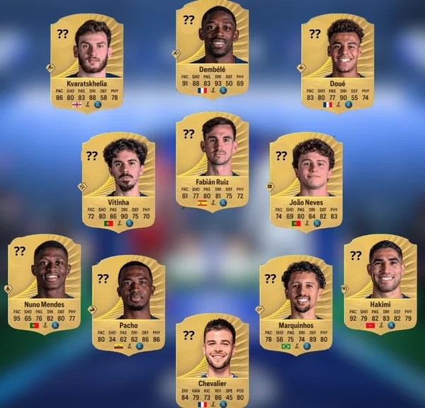 Les notes des joueurs du PSG sur EA FC 26 sont tout simplement hallucinantes. Une des meilleures équipes jamais vues dans l'histoire du jeu ?