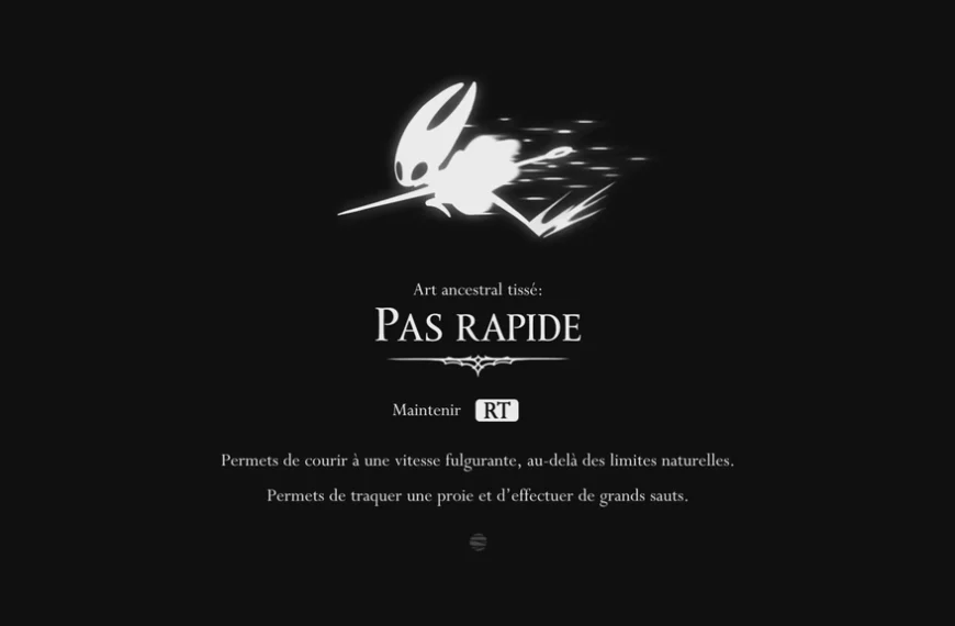 Silksong Dash : où trouver la ruée Pas Rapide dans le jeu ?