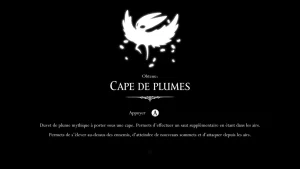 Double Saut Silksong : où trouver le double jump et la cape de plumes pour Hornet ?