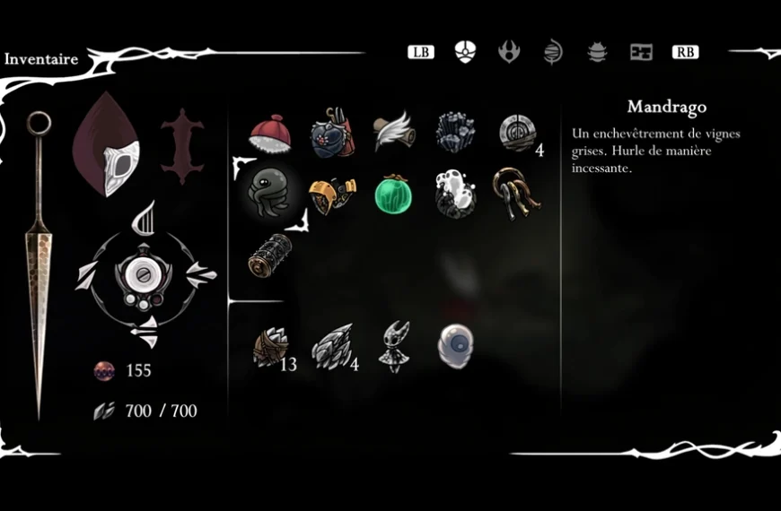 Mandrago Silksong : que faire du Twisted Bud et à quoi sert-il ? Comment débloquer un nouvel emblème et une autre fin avec cet objet qui hurle dans vos oreilles