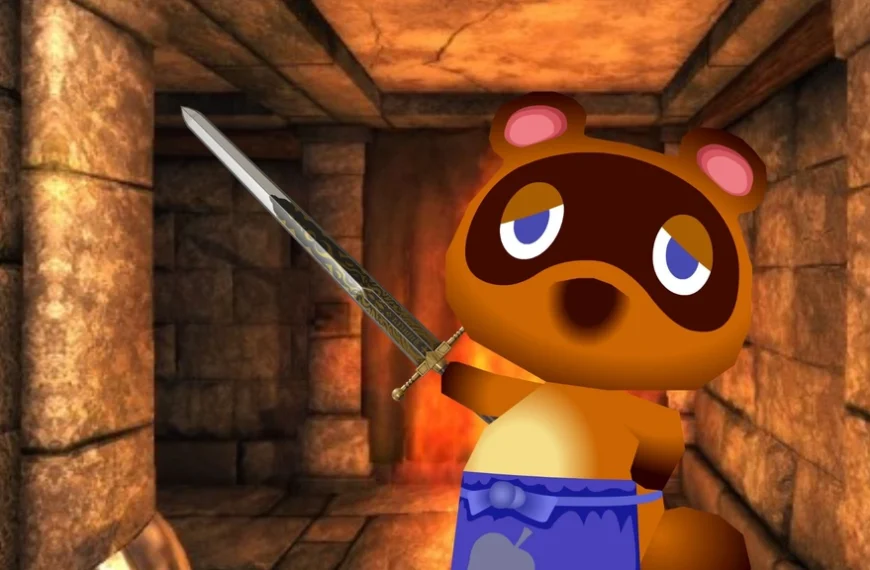 Tom Nook avec une épée ? C'était le projet de Nintendo pour le premier épisode de sa licence : Animal Crossing aurait été totalement différent